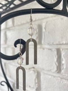 Vintage Clear U Crystals