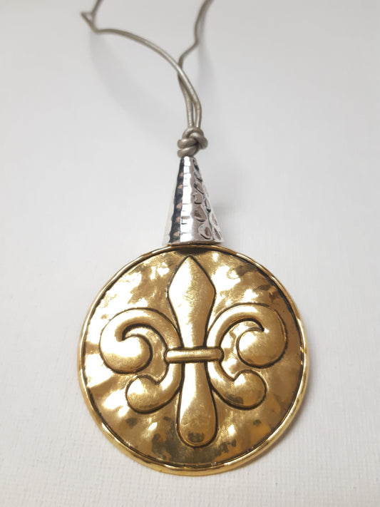 New Orleans Gold Shield Medallion