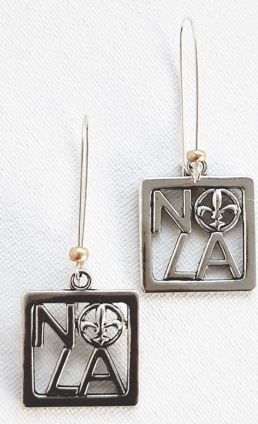 New Orleans Square Earrings