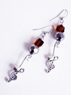 Music Note Earrings