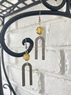 Yellow Jazzy U Crystals